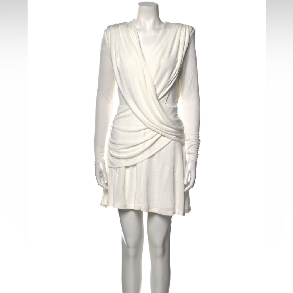 Misha Collection Dress White Bridal New